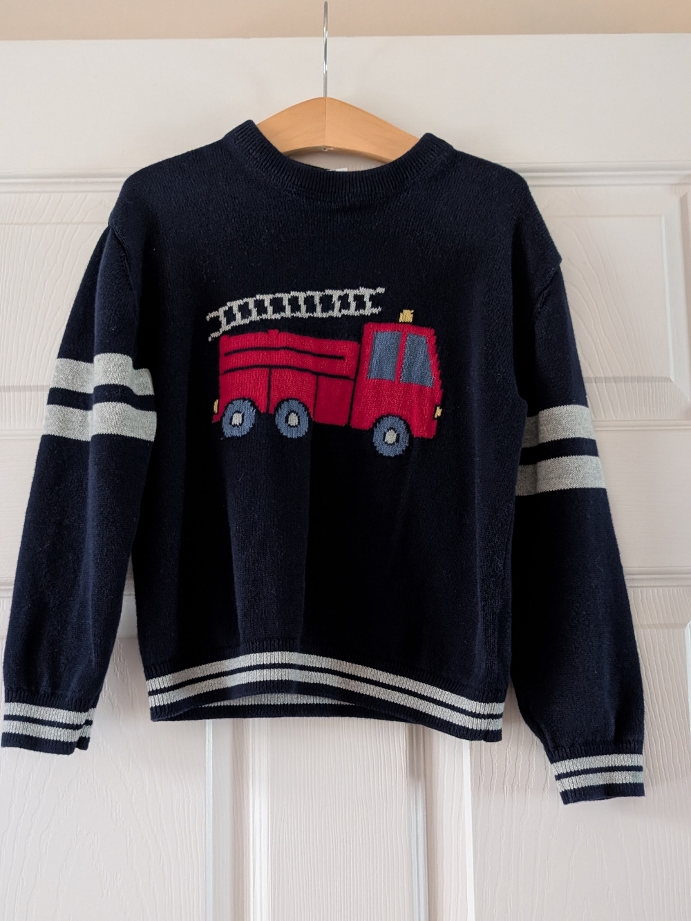 NWOT GAP Firetruck Sweater 5T